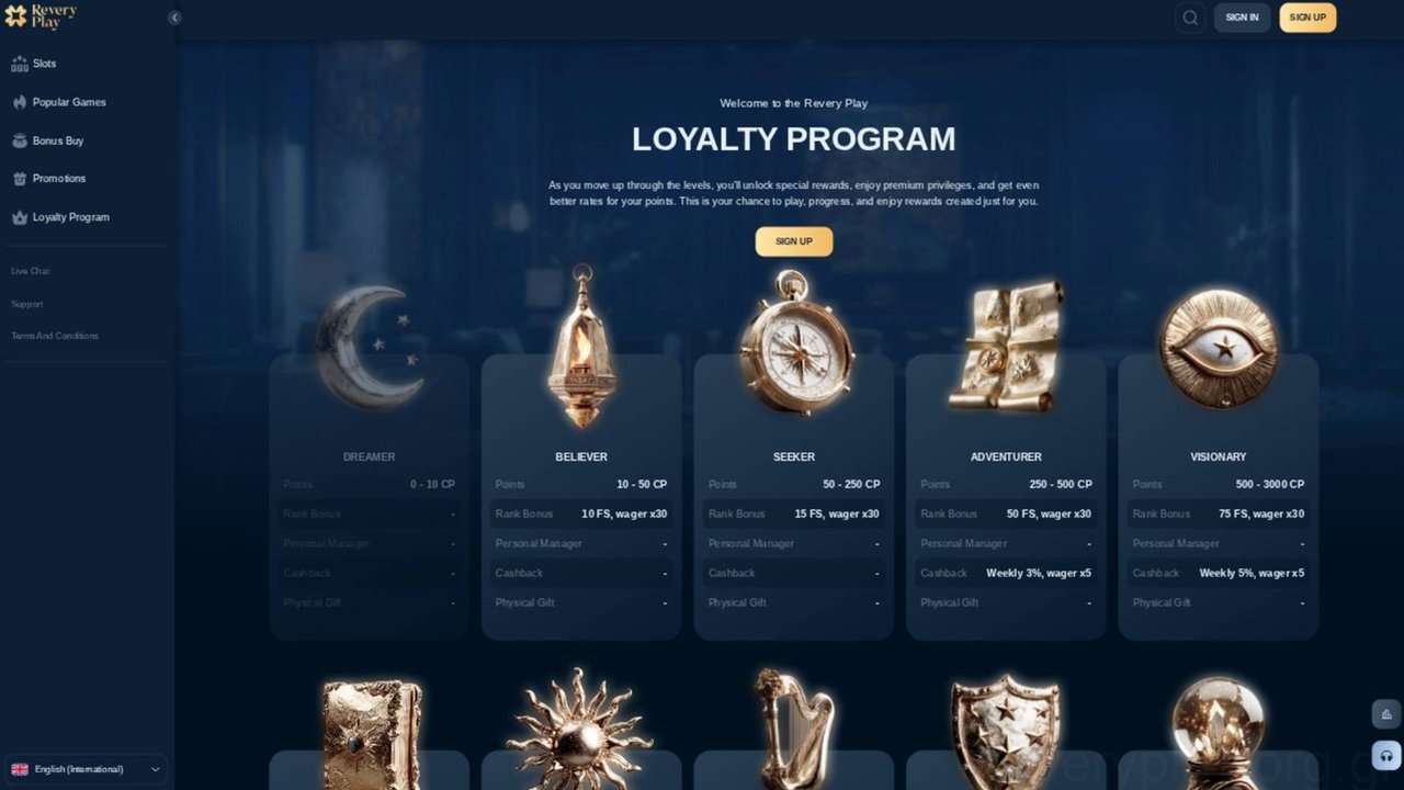 Reveryplay Casino Casino